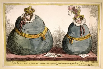 Ah! Sure such a pair was never seen so justly formed to meet by nature by George Cruikshank